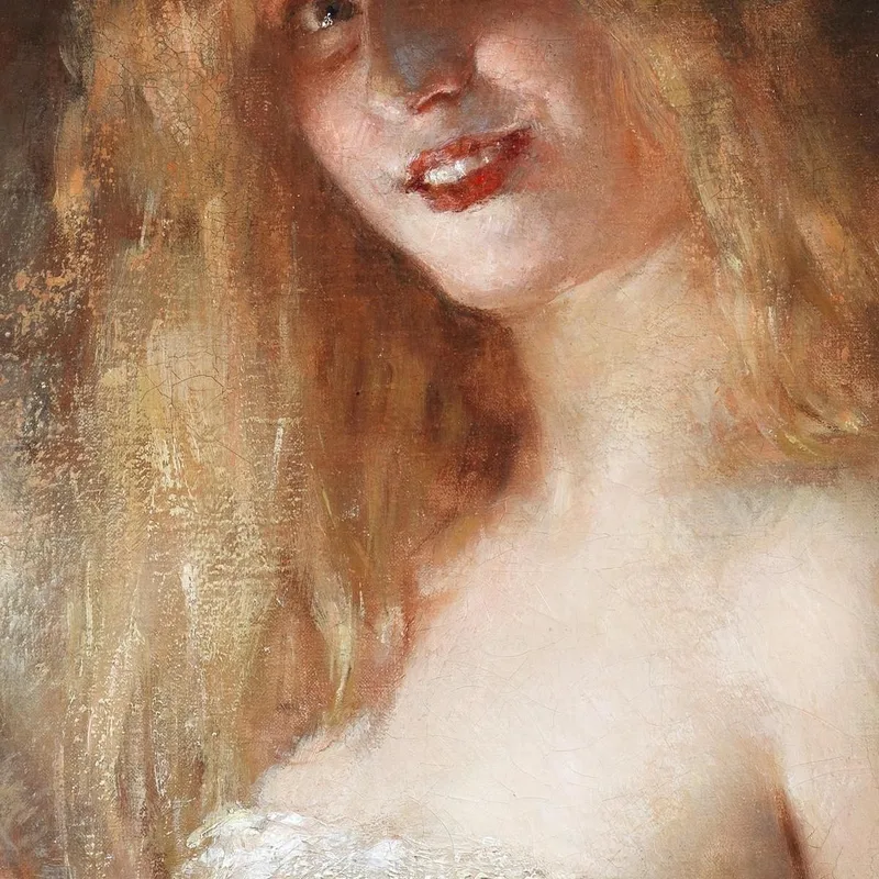 A Letto Léon François Comerre