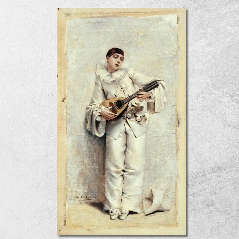 Pierrot Léon François Comerre quadro stampa su tela
