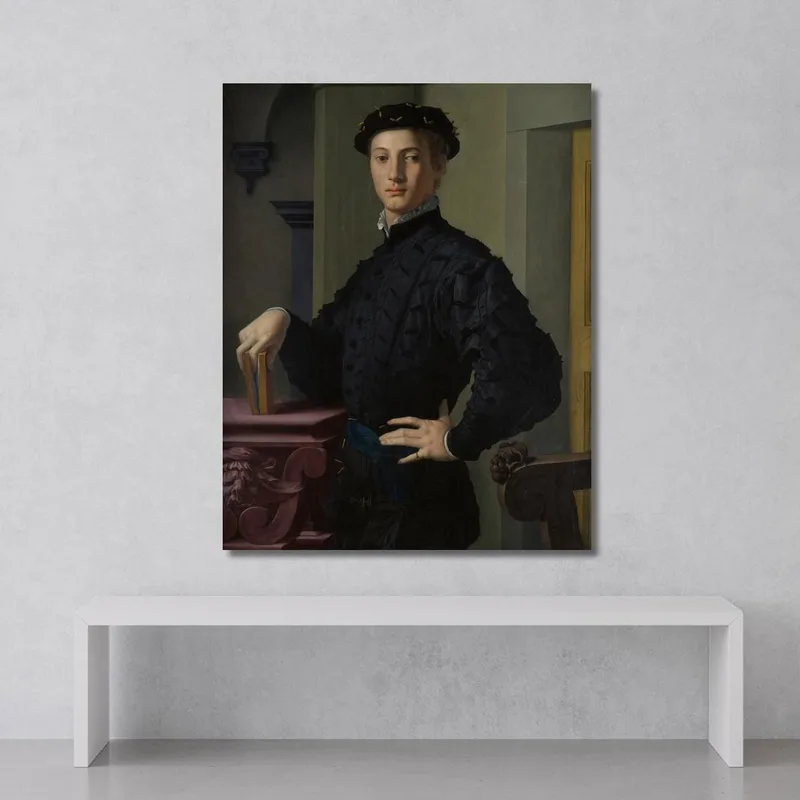 Ritratto Di Un Giovane Agnolo Bronzino