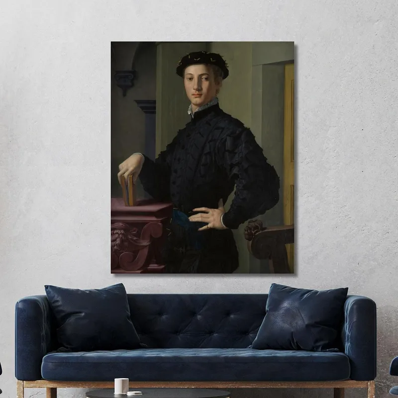 Ritratto Di Un Giovane Agnolo Bronzino