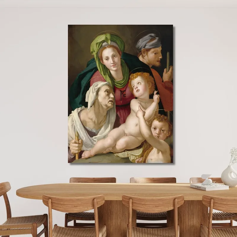 La Sainte Famille Agnolo Bronzino