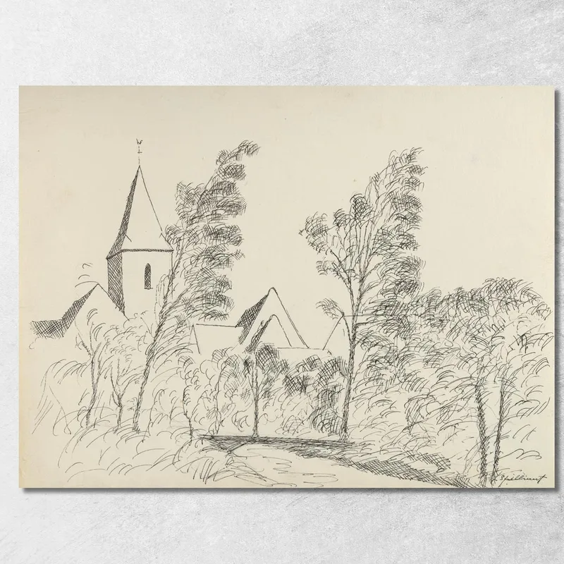 Quando Nanette Si Perse 5 Léon Spilliaert quadro stampa su tela