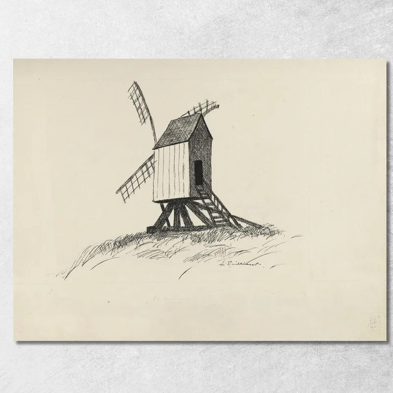 Quando Nanette Si Perse 6 Léon Spilliaert quadro stampa su tela