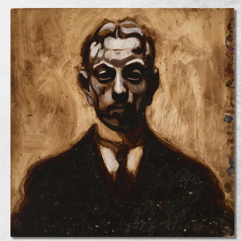 Autoritratto Léon Spilliaert quadro stampa su tela