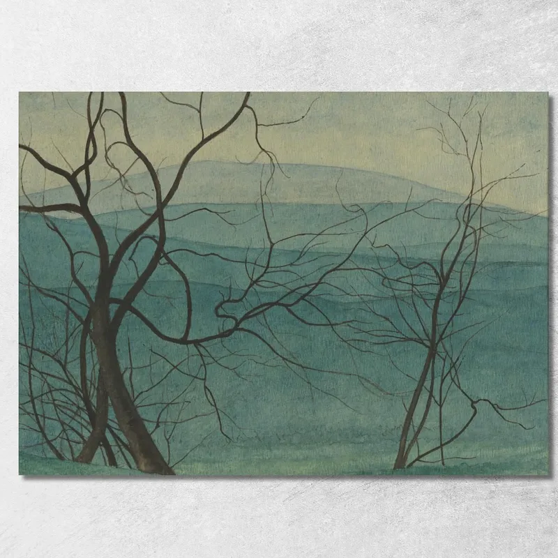 Rami Degli Alberi Léon Spilliaert quadro stampa su tela