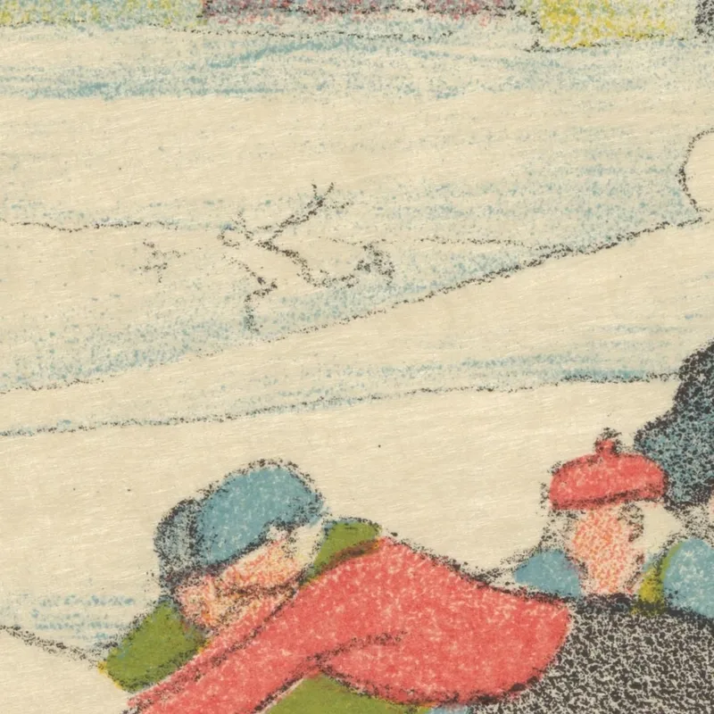 Jeu De Neige Devant Le Moulin Léon Spilliaert