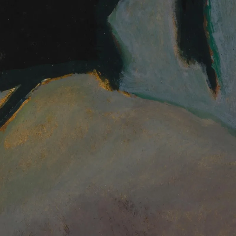 Paysage Au Toit Rouge Léon Spilliaert