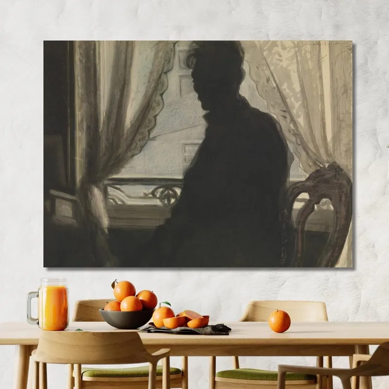 Silhouette Du Peintre Léon Spilliaert
