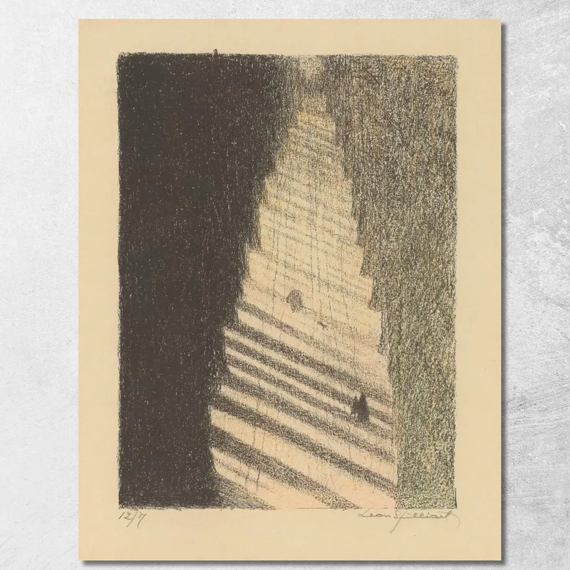 Siti Brabanti 1 Léon Spilliaert quadro stampa su tela