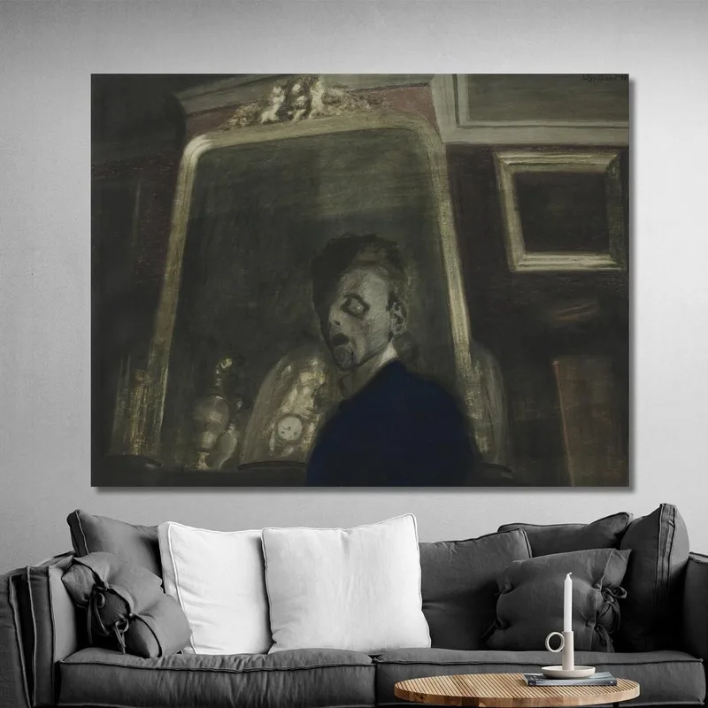 Autoportrait Au Miroir Léon Spilliaert