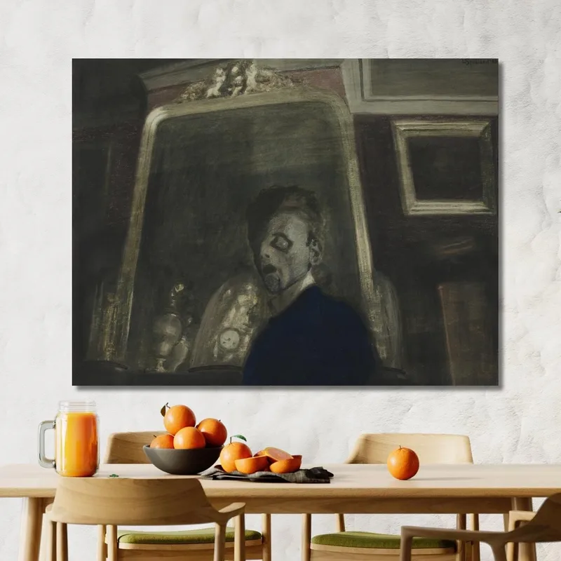 Autoportrait Au Miroir Léon Spilliaert