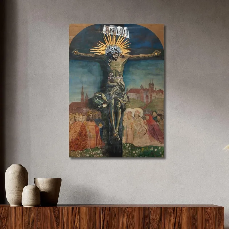 Cristo En La Cruz Leon Wyczółkowski