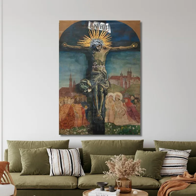 Cristo En La Cruz Leon Wyczółkowski