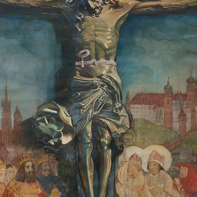 Cristo En La Cruz Leon Wyczółkowski
