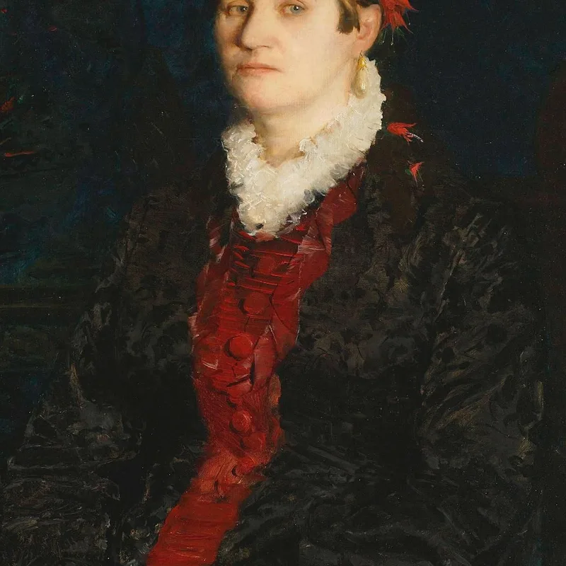 Portrait Of A Woman Leon Wyczółkowski