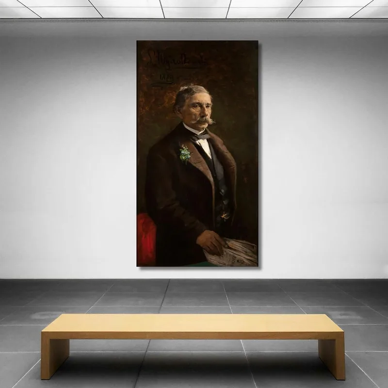 Retrato De Jakub Baracz Leon Wyczółkowski