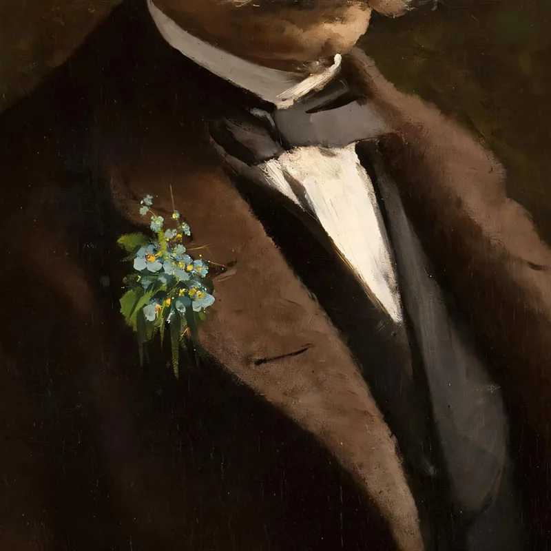 Retrato De Jakub Baracz Leon Wyczółkowski