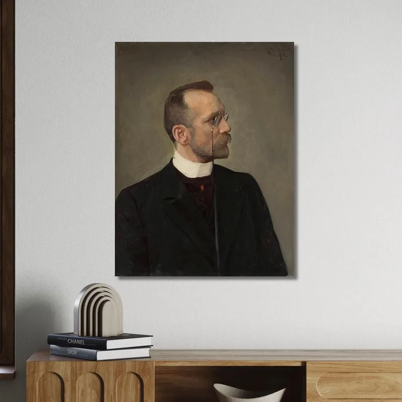 Portrait Of Mikołaj Brzeski Leon Wyczółkowski