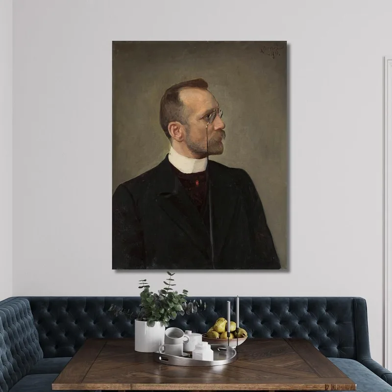 Portrait Of Mikołaj Brzeski Leon Wyczółkowski
