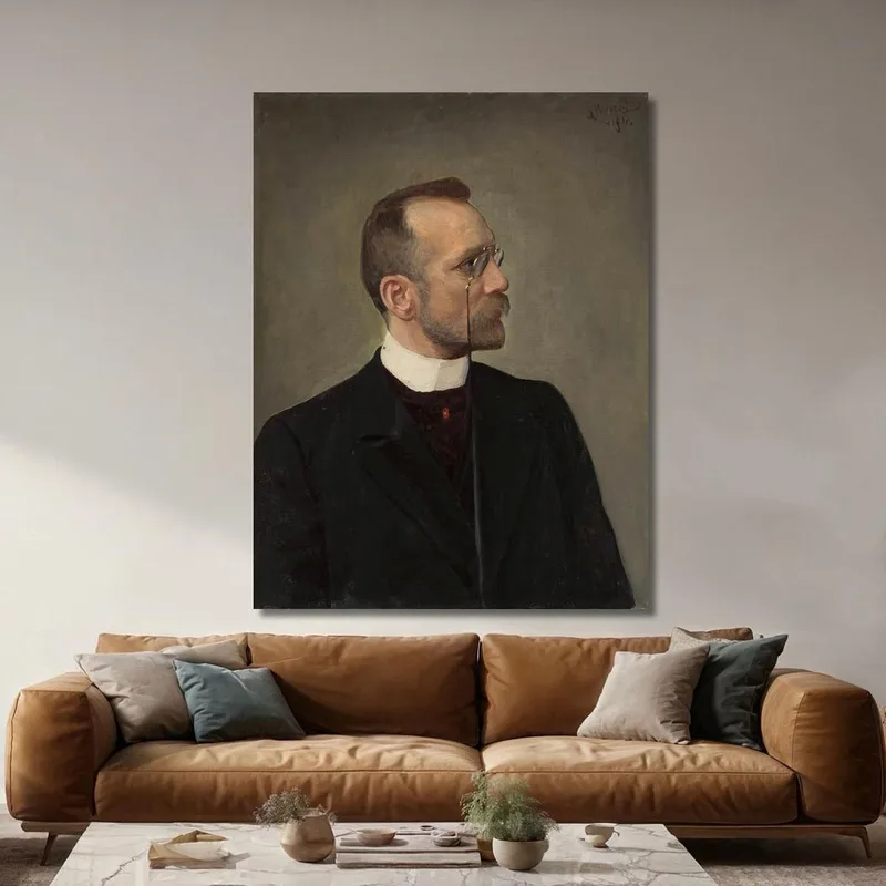 Portrait Of Mikołaj Brzeski Leon Wyczółkowski
