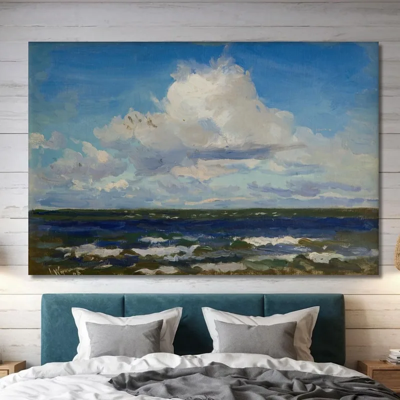 Mare A Połąga Leon Wyczółkowski quadro stampa su tela