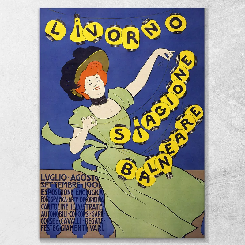 Livorno Stagione Balneare Leonetto Cappiello