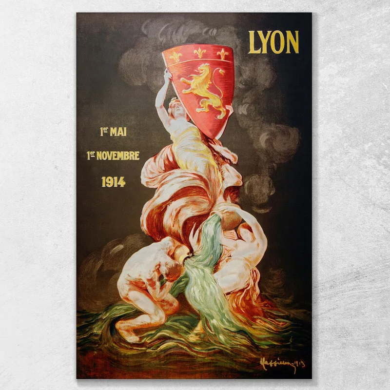 Internationale Ausstellung In Lyon Leonetto Cappiello