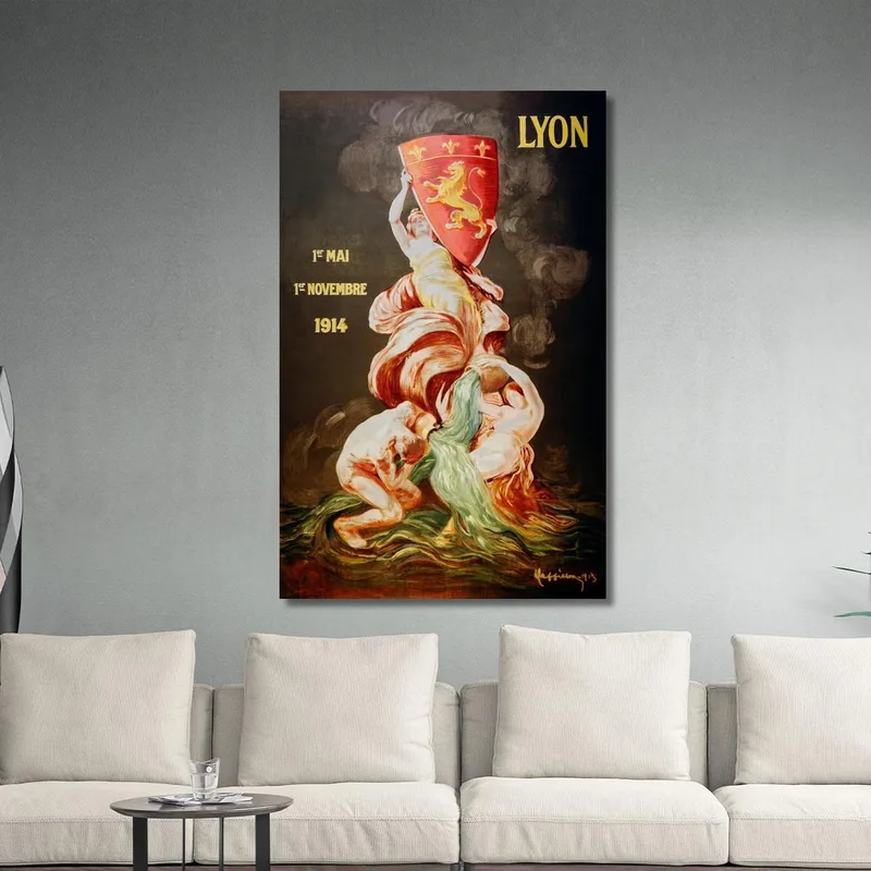 Internationale Ausstellung In Lyon Leonetto Cappiello