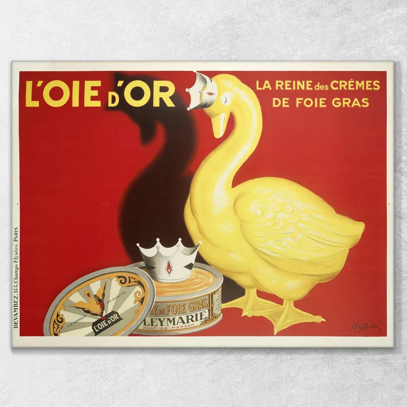 L'Oie D'Or Leonetto Cappiello