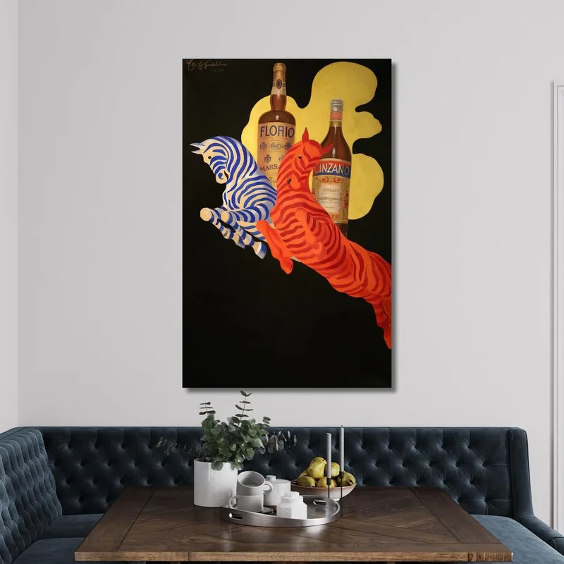 Poster Per Florio Cinzano Leonetto Cappiello
