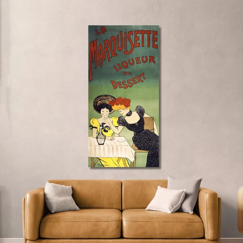 The Marquisette Dessert Liqueur Leonetto Cappiello