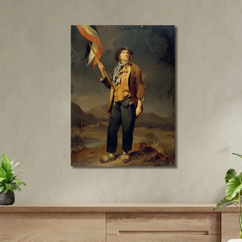 Portrait Of The Singer Simon Chenard Louis Léopold Boilly