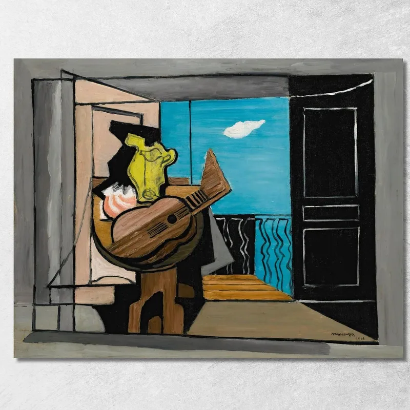 Interno Sul Balcone Louis Marcoussis quadro stampa su tela