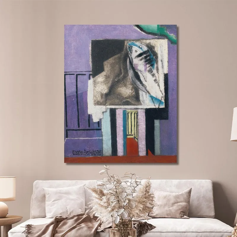 Natura Morta Davanti Al Balcone Louis Marcoussis