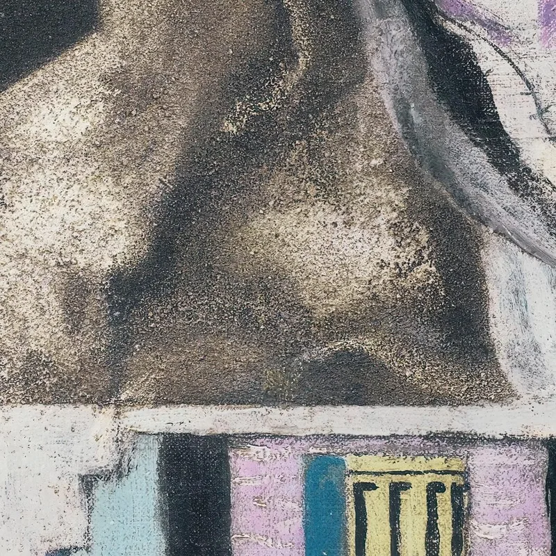 Natura Morta Davanti Al Balcone Louis Marcoussis
