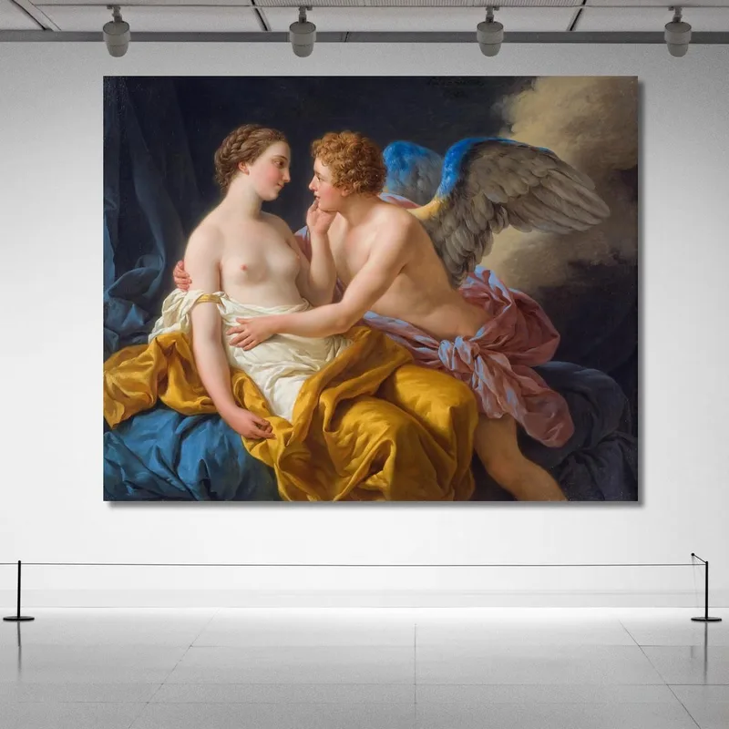 Cupid And Psyche Louis-Jean-François Lagrenée
