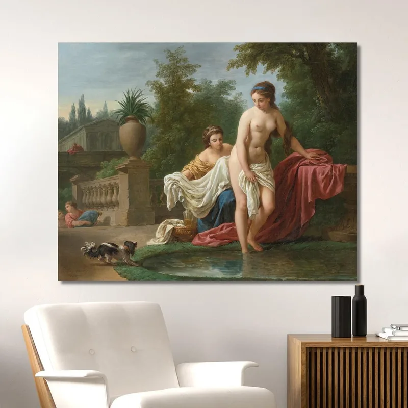 David And Bathsheba Louis-Jean-François Lagrenée