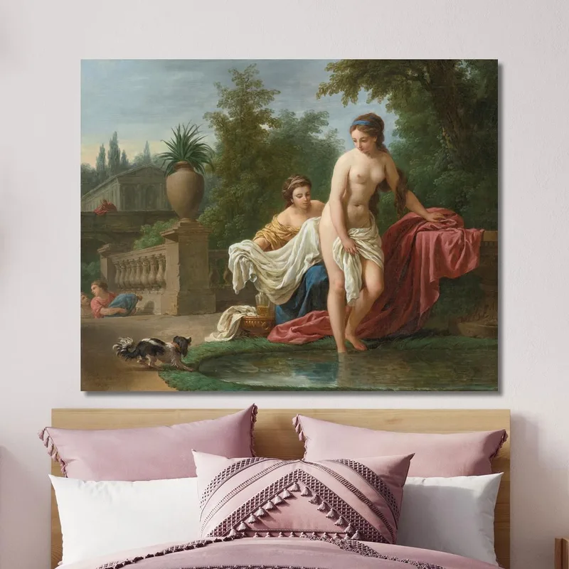 David And Bathsheba Louis-Jean-François Lagrenée
