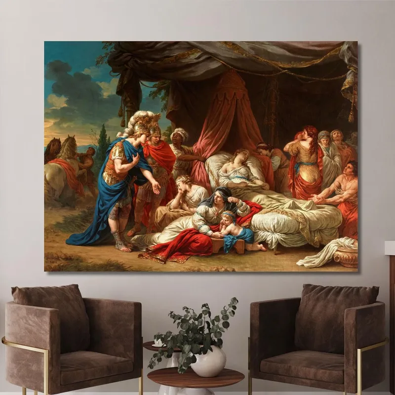 La Morte Della Moglie Di Dario Louis-Jean-François Lagrenée