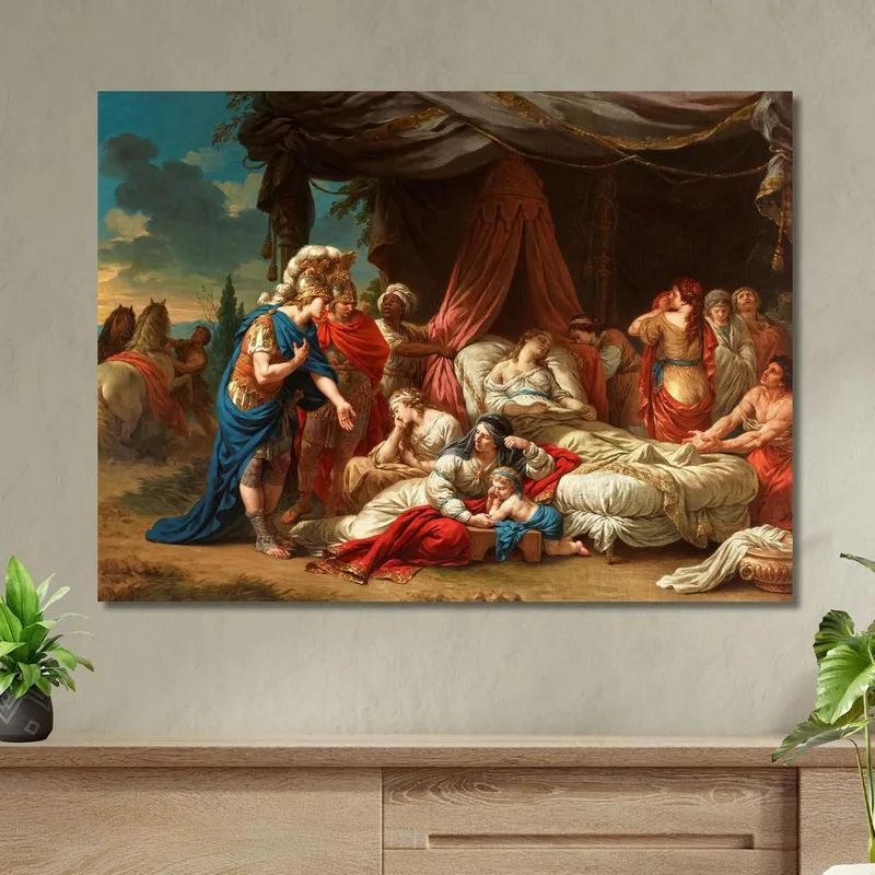 La Morte Della Moglie Di Dario Louis-Jean-François Lagrenée
