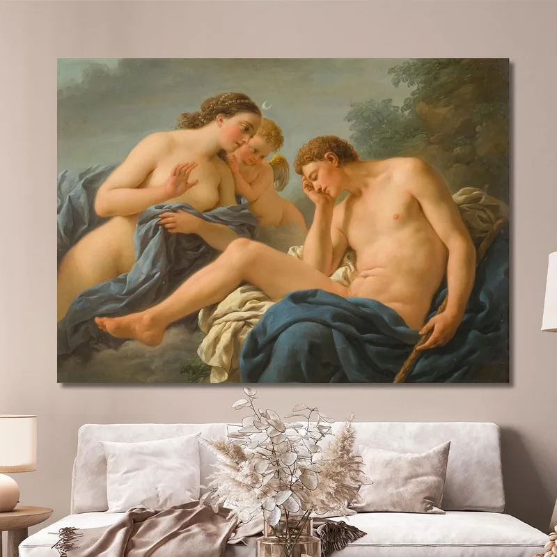 Diana And Endymion Louis-Jean-François Lagrenée