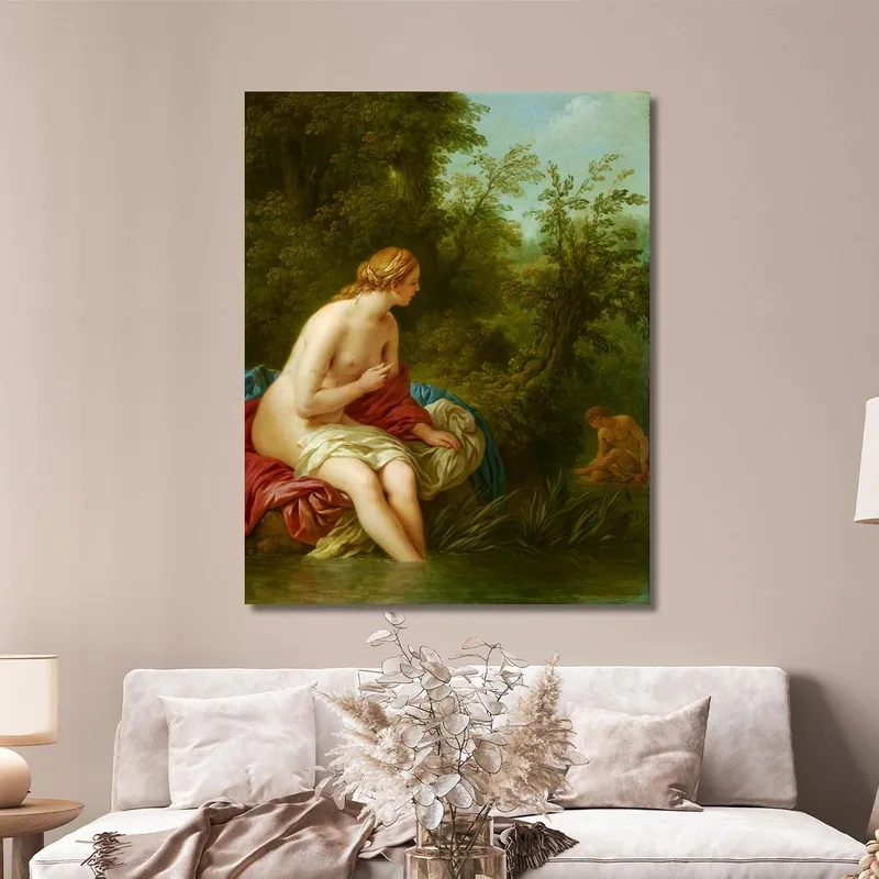 Landscape With Salmacis And Hermaphroditus Louis-Jean-François Lagrenée