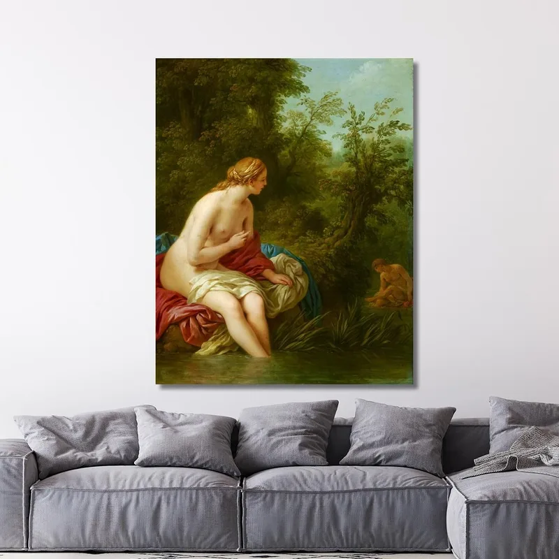 Landscape With Salmacis And Hermaphroditus Louis-Jean-François Lagrenée