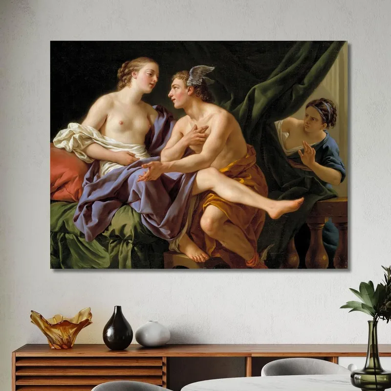 Mercury Herse And Aglaura Louis-Jean-François Lagrenée