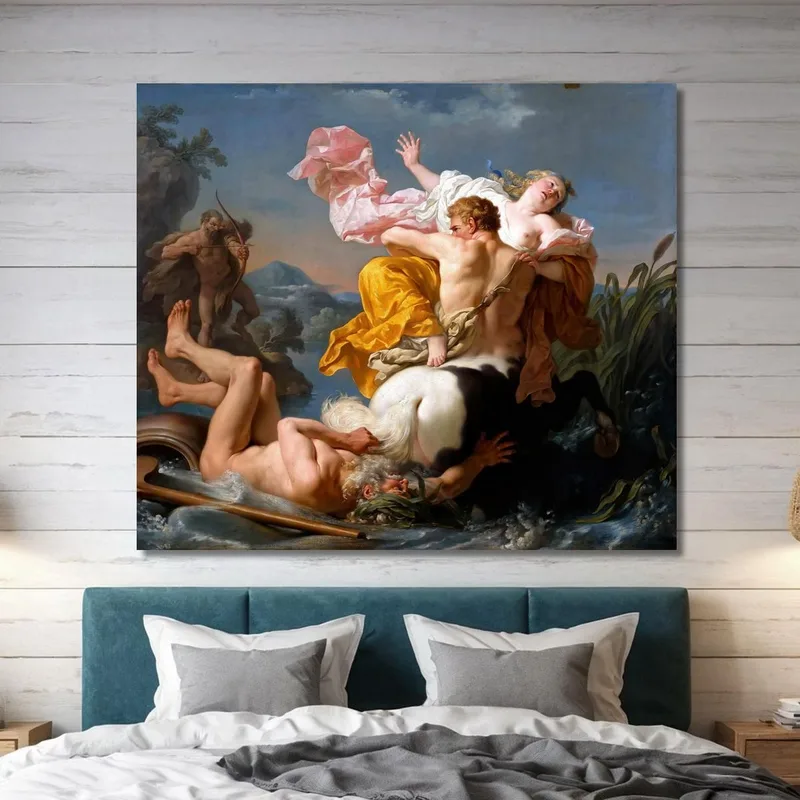 The Abduction Of Deianeira By The Centaur Nessus Louis-Jean-François Lagrenée