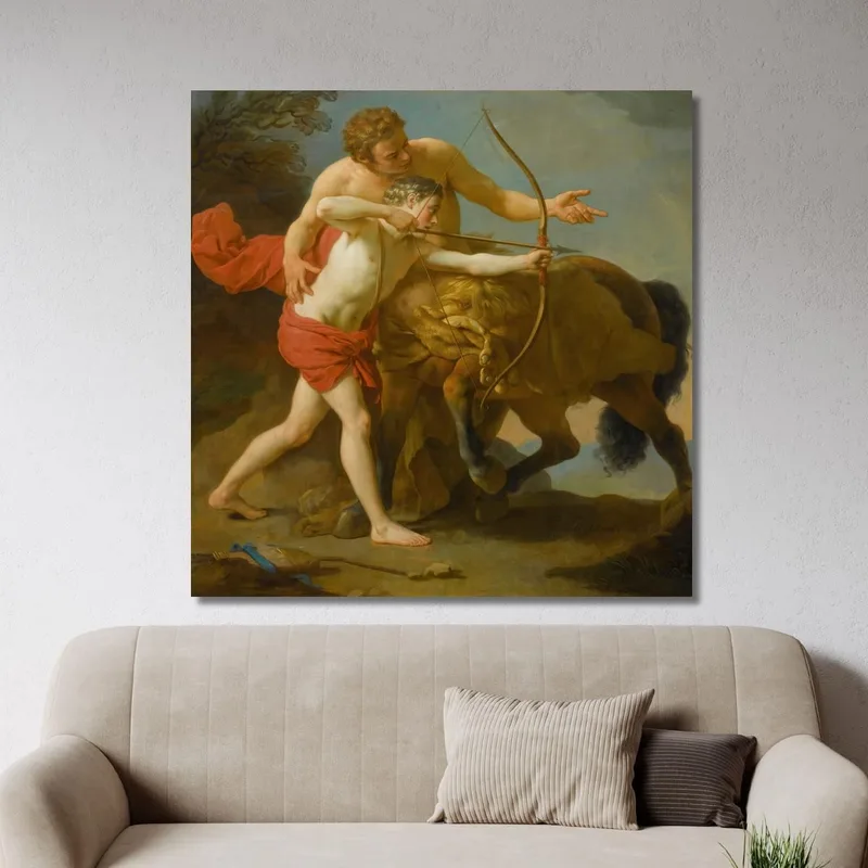 Le Centaure Chiron Instruisant Achille Louis-Jean-François Lagrenée