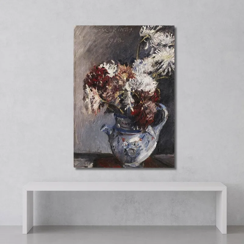 Chrysanthemen Im Krug Lovis Corinth
