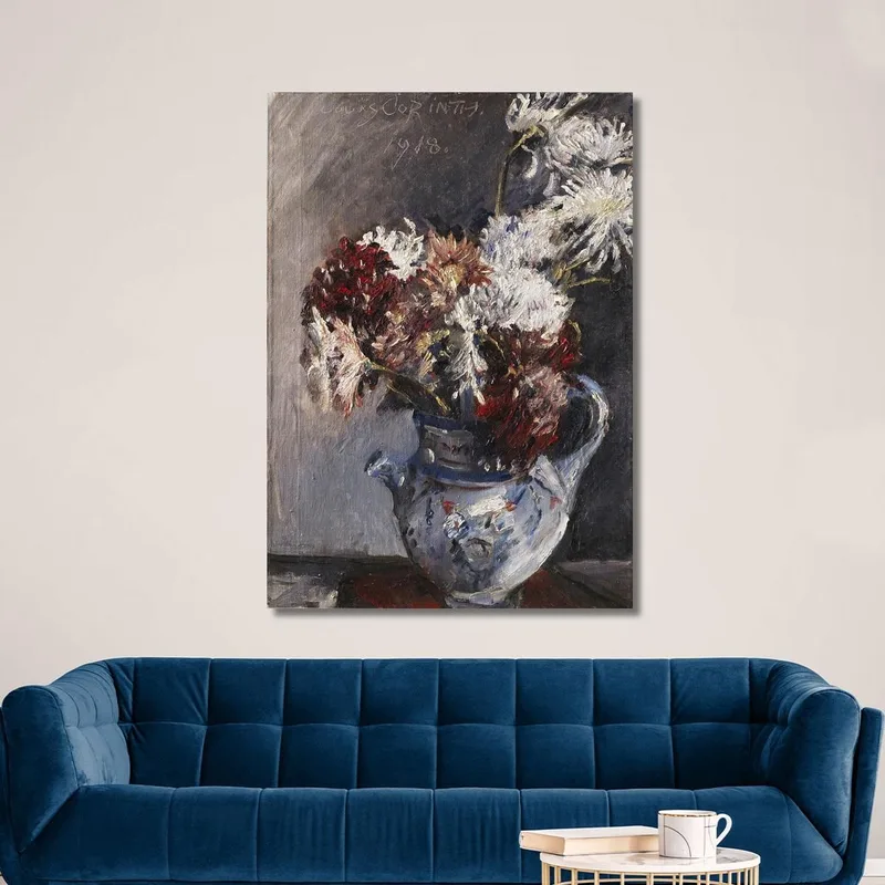 Chrysanthemen Im Krug Lovis Corinth