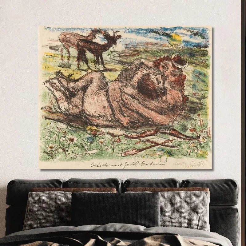 Die Liebschaften Des Zeus Lovis Corinth
