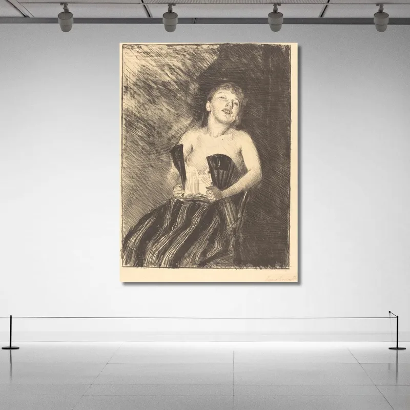 Chica En Corsé Lovis Corinth